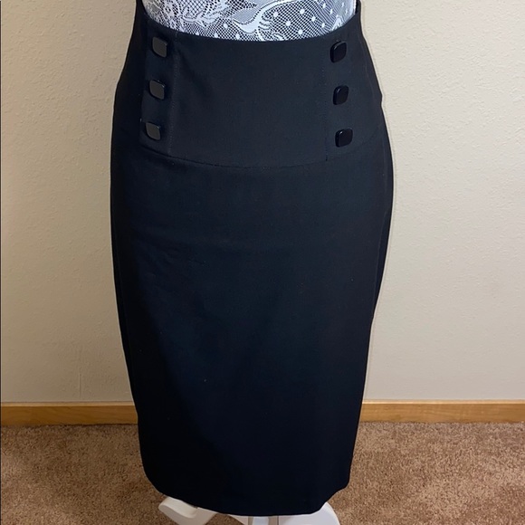 BCX Skirts | Bcx Black Pencil Skirt 